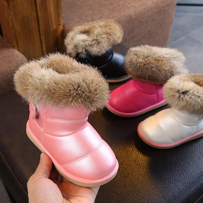 2020 детские зимние ботинки для маленьких мальчиков и девочек классическая