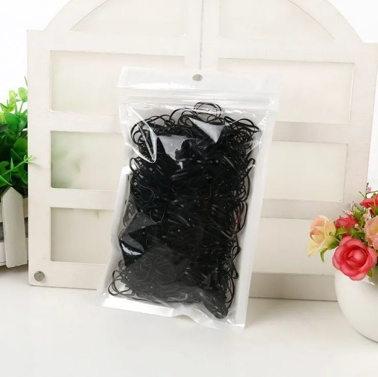 

Colorful Elastic Rubber Band Hair Rings For Women Girls Disposable Hair Ties Ponytail Holder Hair Band Hair Accessories