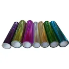 Виниловый светильник с металлическим зеркальным покрытием, 25 см x 100 см