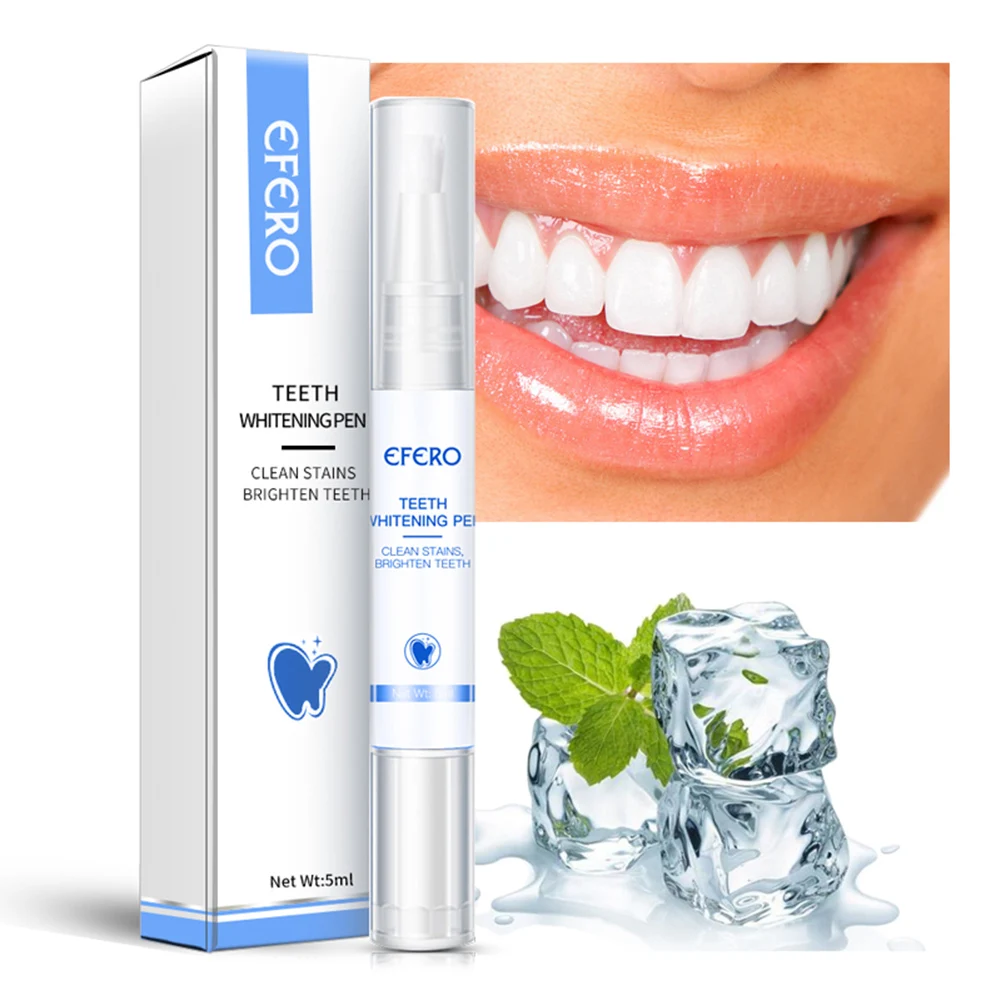 Эффективная ручка EFERO для отбеливания зубов быстрая чистка ежедневник ухода за