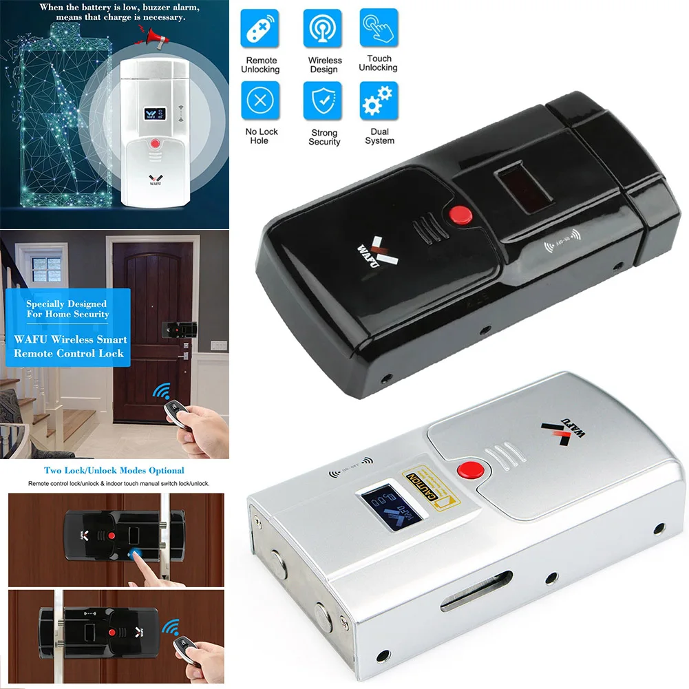 

Wireless Fingerprint Remote Control Lock Smart Electronic Door Lock HF011 Keyless Entry Door VDX99