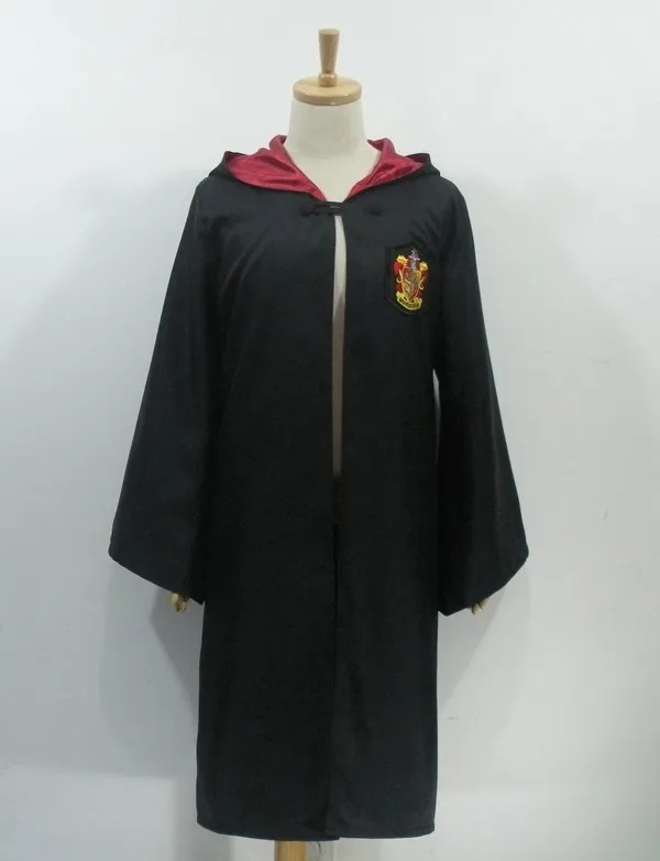 halloween costume for children girl men women slytherin robe cloak wizard magic school uniform granger cosplay free global shipping