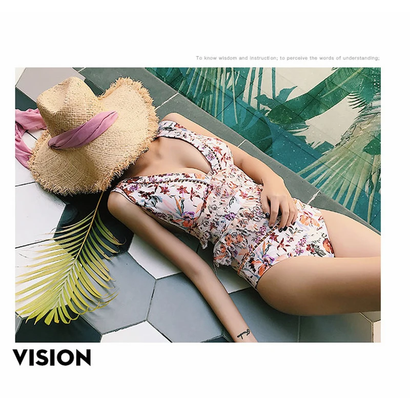 Женская Слитная одежда для плавания Бразильское бикини женский купальный костюм