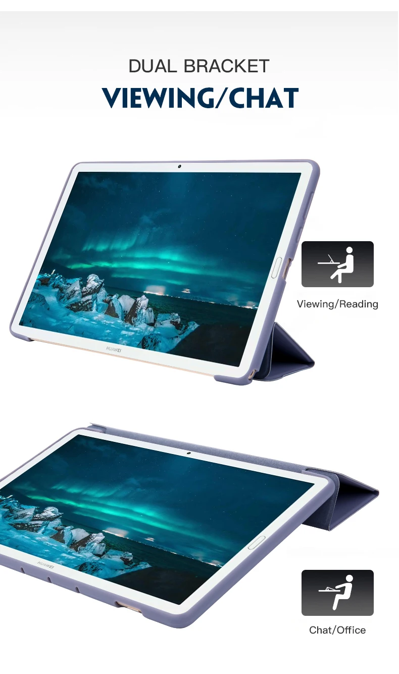 Силиконовый чехол для huawei MediaPad M6 10," SCM-W09 8,4" VRD-W09 чехол флип чехол для планшета кожаный Смарт Магнитный чехол-подставка