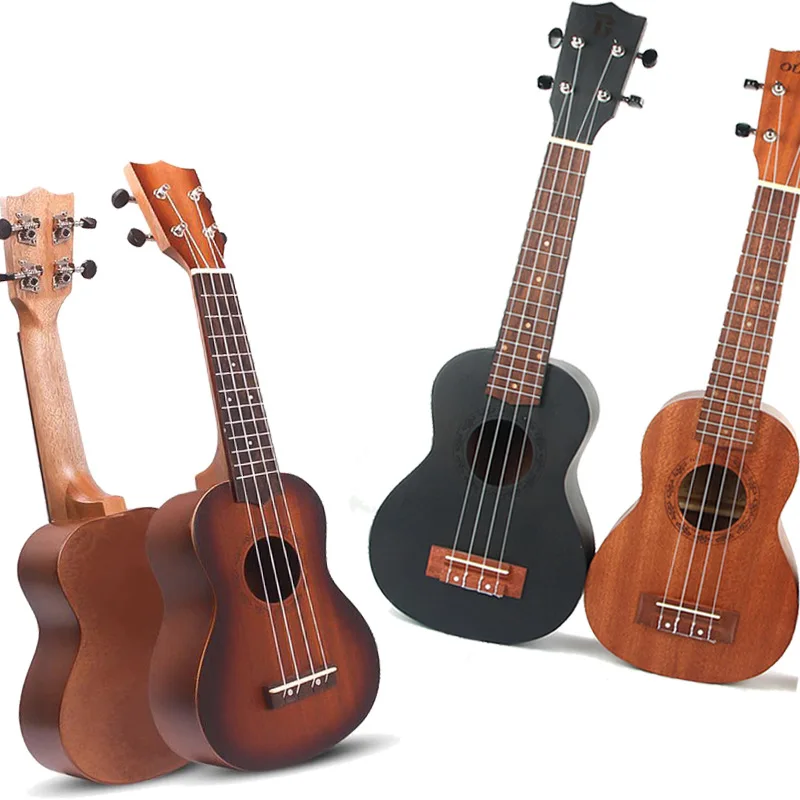 

Semi-wooden 21-inch ukulele children's puzzle beginner toys small guitar can play musical instruments