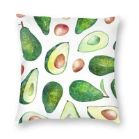 guacamole avocado lovers pattern throw pillow covers square pillows case decorative bedroom livingroom sofa with zipper