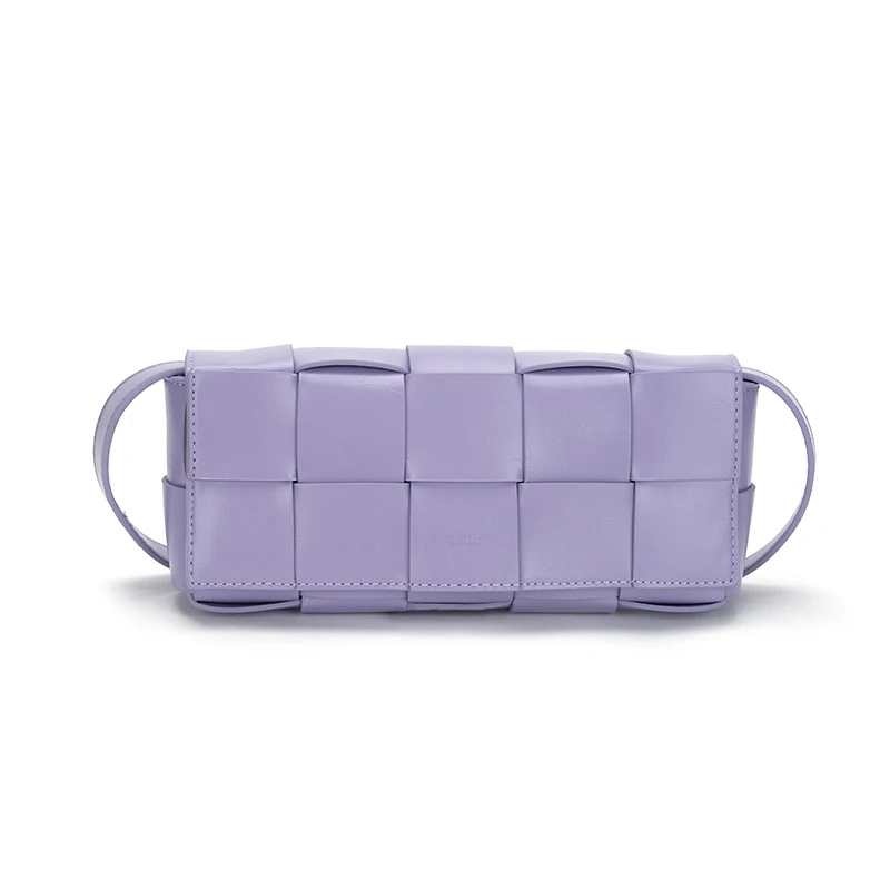

Fashion Designer Style Ladies Flap Casual Women Crossbody Bag Weave Handbag