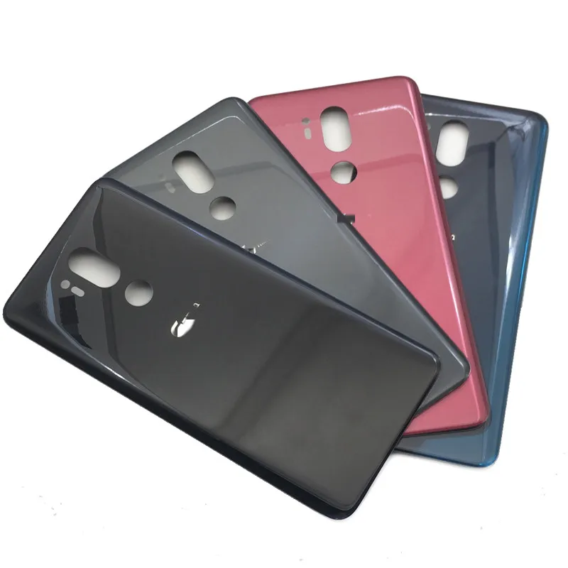 Подходит для LG G7 + стеклянный корпус G7ThinQ задняя крышка G710 стеклянная батарейный