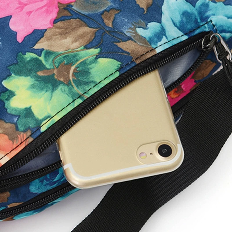

Fashion Women Waist Fanny Pack Belt Chest Bag Pouch Travel Hip Bum Shoulder Bags Purse Phone Keys Money Holder For Shop Casual