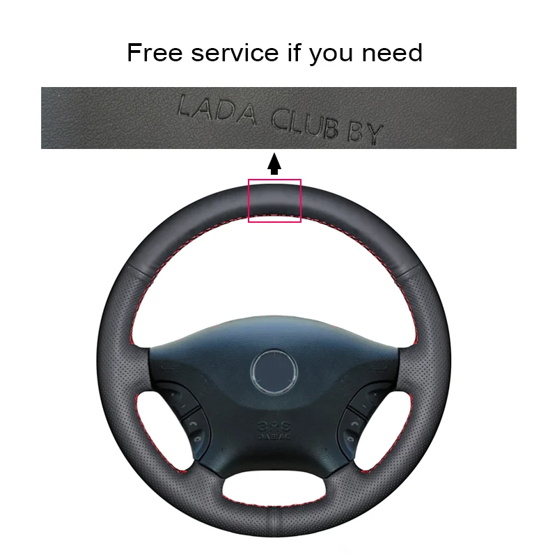 cardak diy hand stitched black artificial leather car steering wheel cover for mercedes benz viano w639 2006 2011 vito 2010 2015 free global shipping