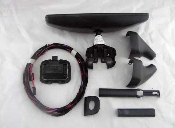 Автомобильное зеркало заднего вида с переключателем света + Датчик