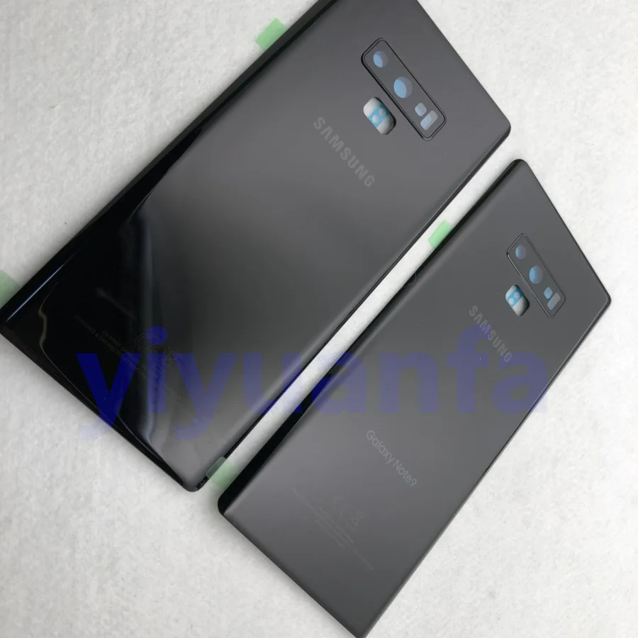 Оригинальная задняя крышка батарейного отсека Стеклянная Дверь Корпус Замена +