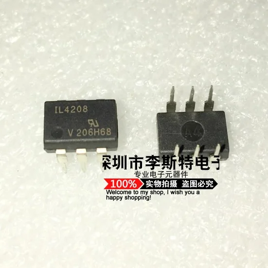 

10PCS IL4208 DIP-6 New original hot selling electronic integrated circuits
