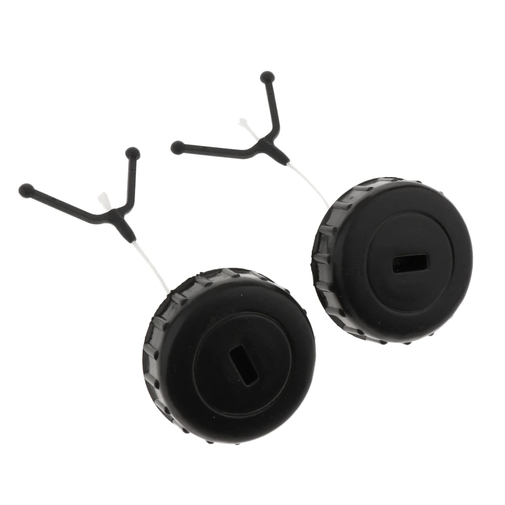 

2 Pieces Chainsaw Accessories for STIHL 017 018 MS170 MS180, Oil Cap+Gas Cap, Mower Replacement Parts, Easy to Install