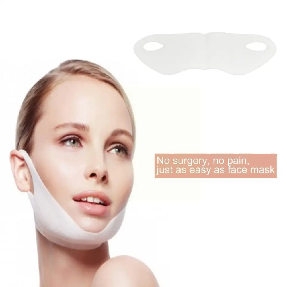 

Лифтинг V-маска для лица 4D маска для подтяжки подбородка гидрогелевая маска против старения модная маска от акне и прыщей