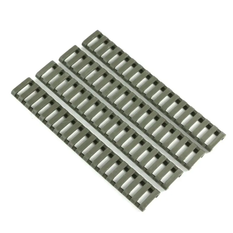

18-Slot Picatinny Ladder Rail Panel Handguard Protector Resistant Cover 4Pcs Set