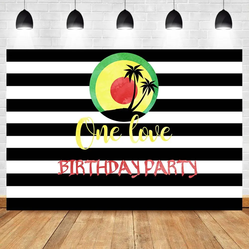 

Фон nitree для фотосъемки на день рождения с надписью «One Love»