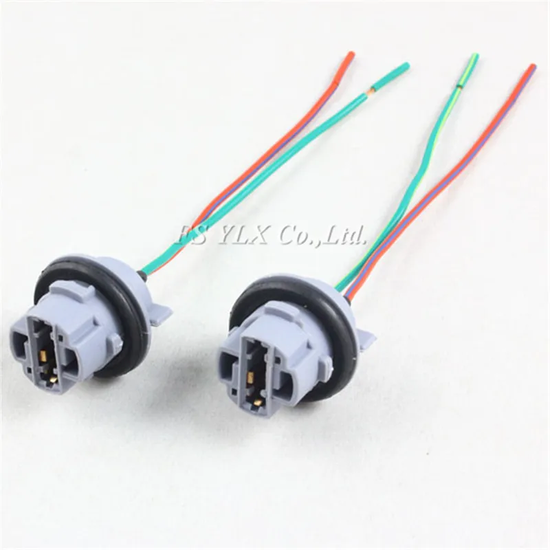 FSYLX автомобильный 7440 W3X16D W21W T20 светодиодный разъем указатель поворота розетка