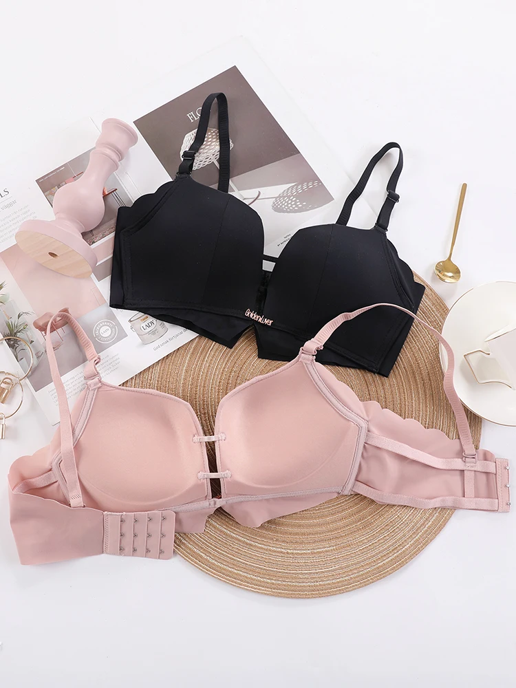 Новая пара молочного без стального кольца женское нижнее белье собранное для