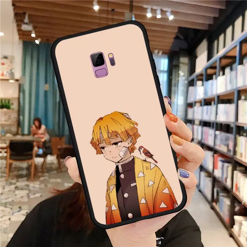 

Demon Slayer Phone Case For Samsung galaxy S 7 8 9 10 20 edge A 6 10 20 30 50 51 70 note 10 plus