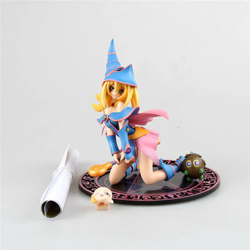 Yu Gi Oh Kawaii аниме девушка темная волшебница Mana ПВХ Коллекция фигурка Модель Кукла