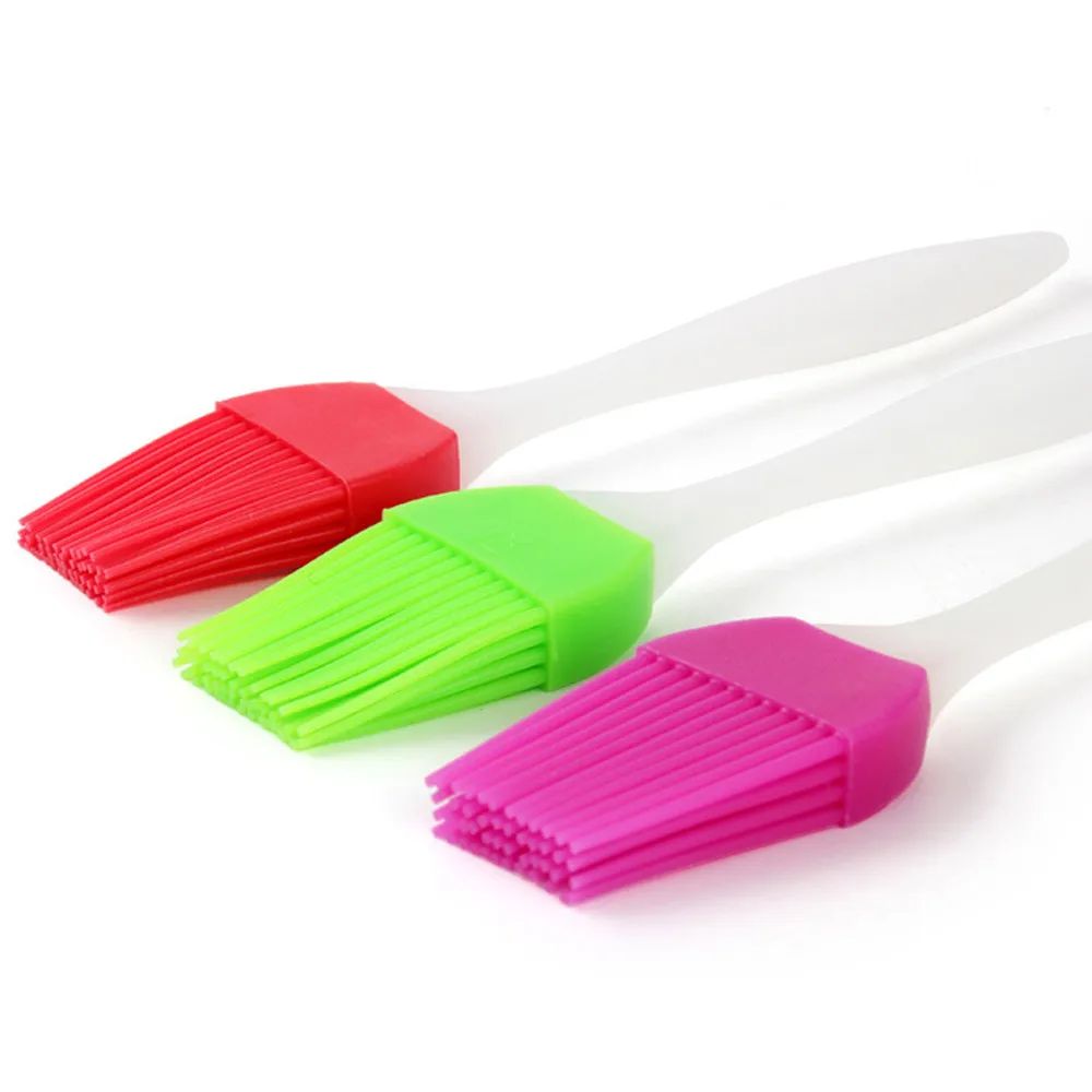 

25# Kitchen Utensils Silicone Baking Bakeware Bread Cook Pastry Oil Cream Bbq Tools Basting Brush Kitchen Accessories Gadget