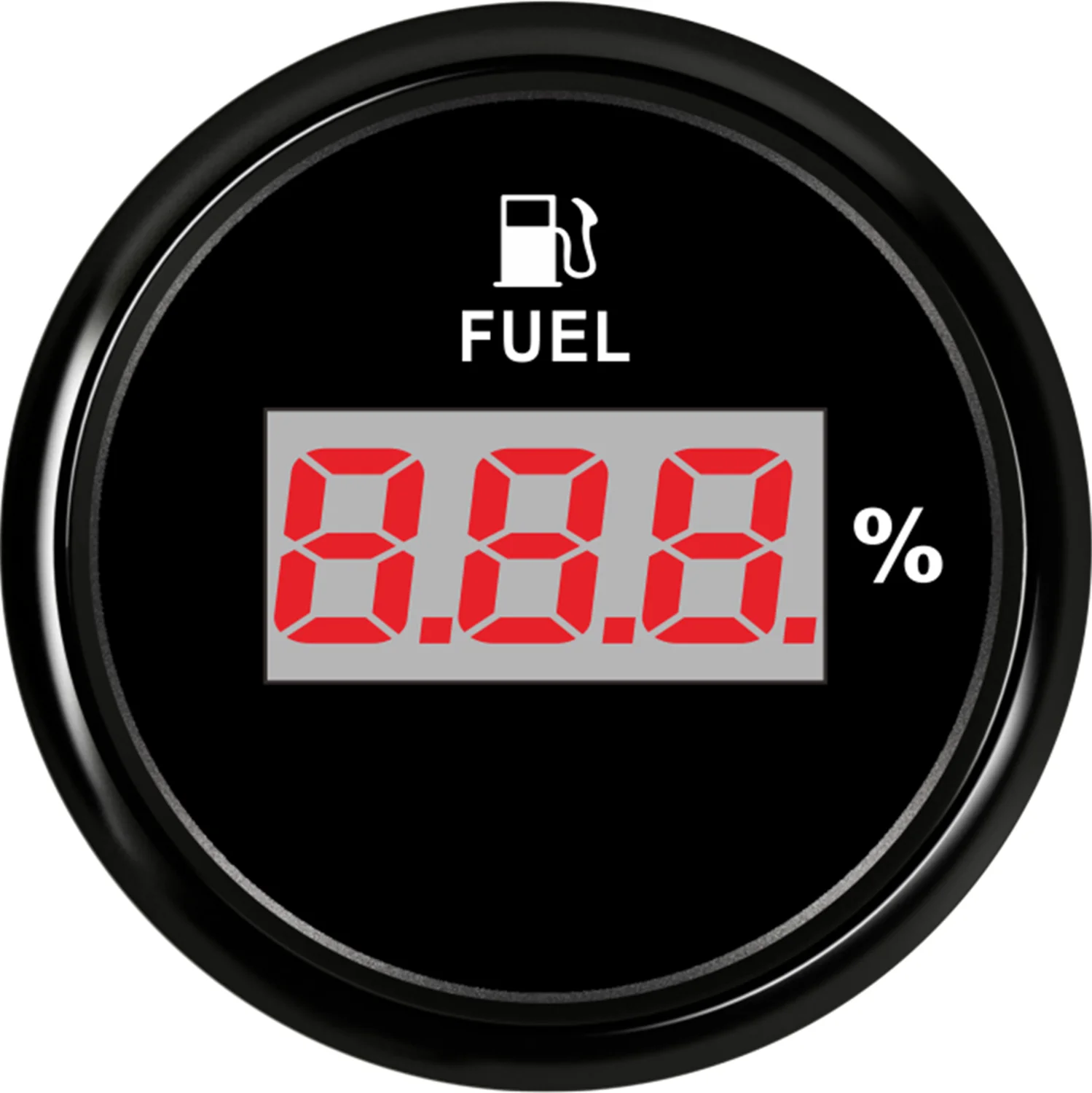 

1pc Brand New 52mm Digital Fuel Level Gauges Auto Fuel Level Meters 9-32v for Boat or Automobile Truck Yacht Vessel