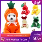 Зимняя Теплая Одежда для собак, милое пальто с фруктами, толстовки, костюм для питомца, куртка для щенка, кота, французского бульдога, чихуахуа, одежда для маленьких собак