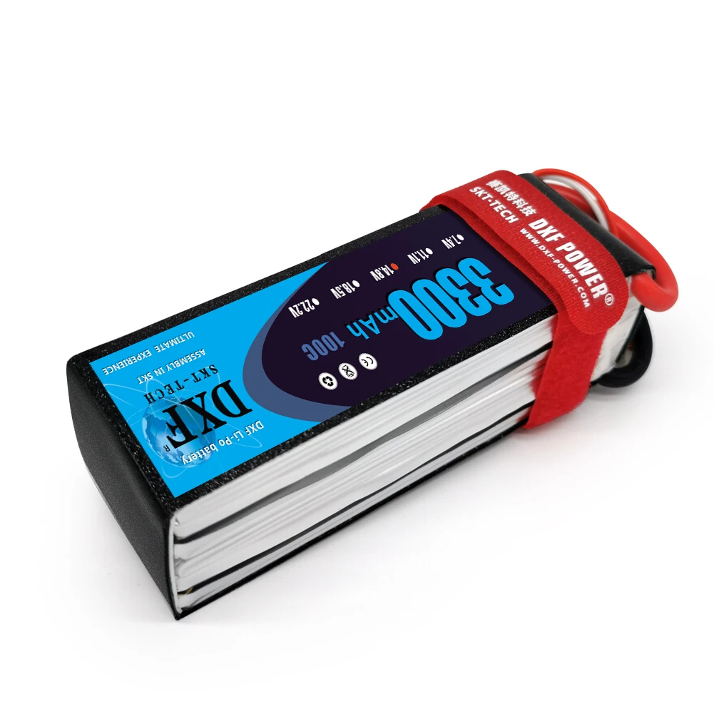 DXF 2 предмета хорошее качество RC Lipo Батарея 4S 14 8 V 3300 мА/ч 100C Max 200C для самолета Дрон