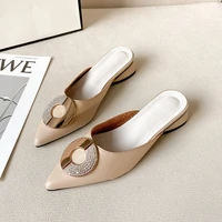 2020 summer shoes women flats pointed toe slip on shoes elegant woman party shoes fashion brand ladies footwear a2411