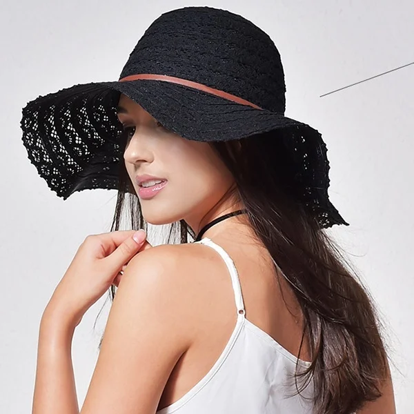 Бантом летние женские складные широкие большие поляризационные элегантные