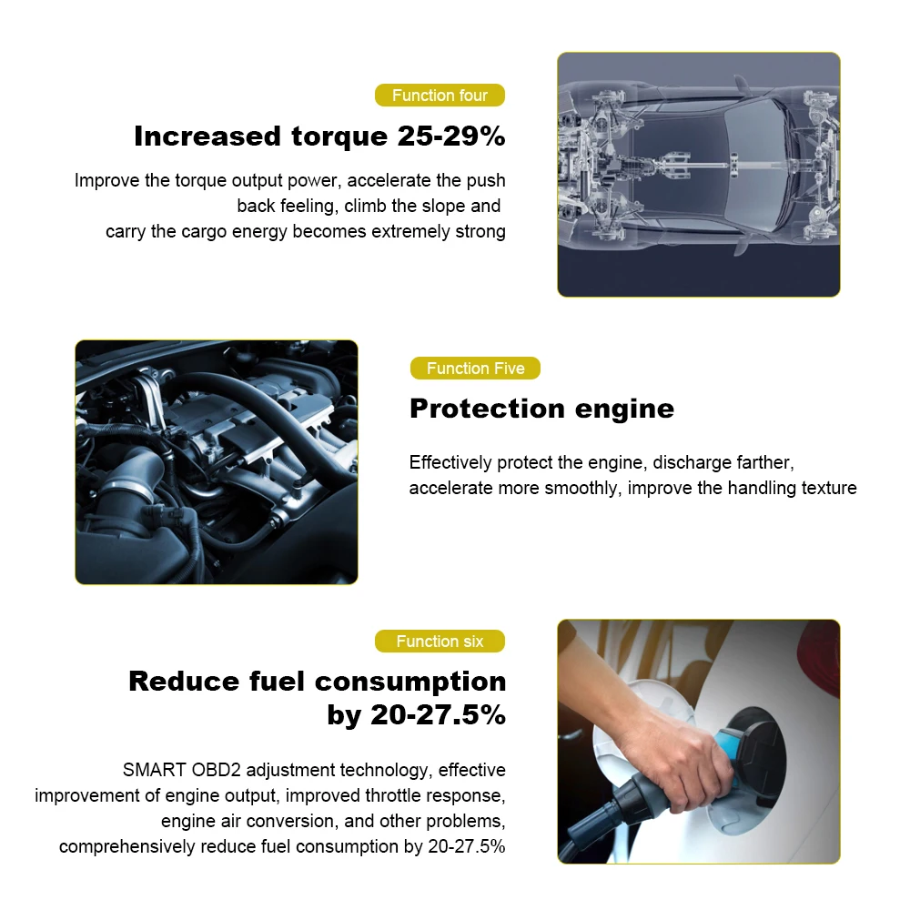 OBD диагностический инструмент для Jeep Grand Cherokee Compass Wrangler Nitro ECO OBD2 чип тюнинг коробка
