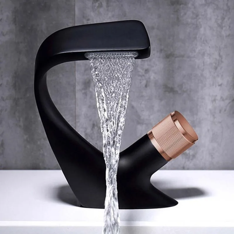 

Free shipping bathroom faucet basin faucet black