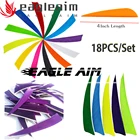 Стрелы для стрельбы сделай сам, стрелы для стрельбы из индейки, перо правого крыла, стрелы для стрельбы из стрельбы, стрелы для стрельбы из лука, 4 дюйма, 18 шт.