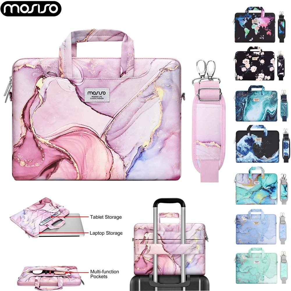 Sleeve Case Shoulder Handbag 13.3 15 15.6 16 17.3 Inch For Macbook Air Pro Hp Huawei Asus Dell Computer Notebook Bag