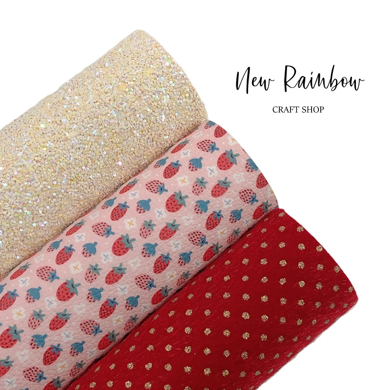 Новый лист радуги 30x2 2 см/A4 из искусственной кожи с рисунком маленькой милой