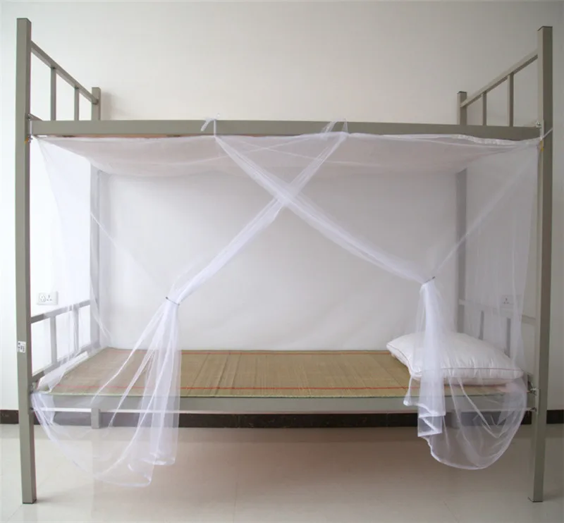Single bed nets are laid on the upper and lower floors of student dormitories no need to install dustproof mosquito net |