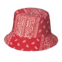 unisex print sun hat cap bucket hat cap uv protection summer fishing hat packable travel beach hat outdoor cap upf 50