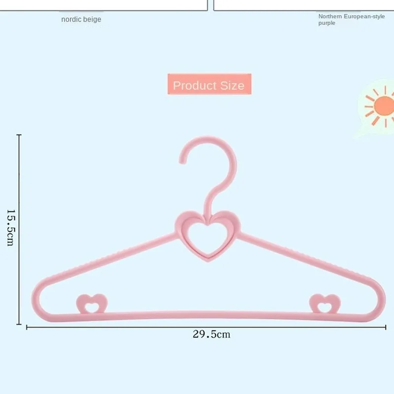 10/20 шт. бесшовная вешалка для одежды бытовая Нескользящая ветрозащитная
