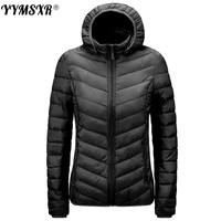 womens cotton clothes winter new leisure hooded warm striped down cotton solid color ladies jacket casual coat 2022