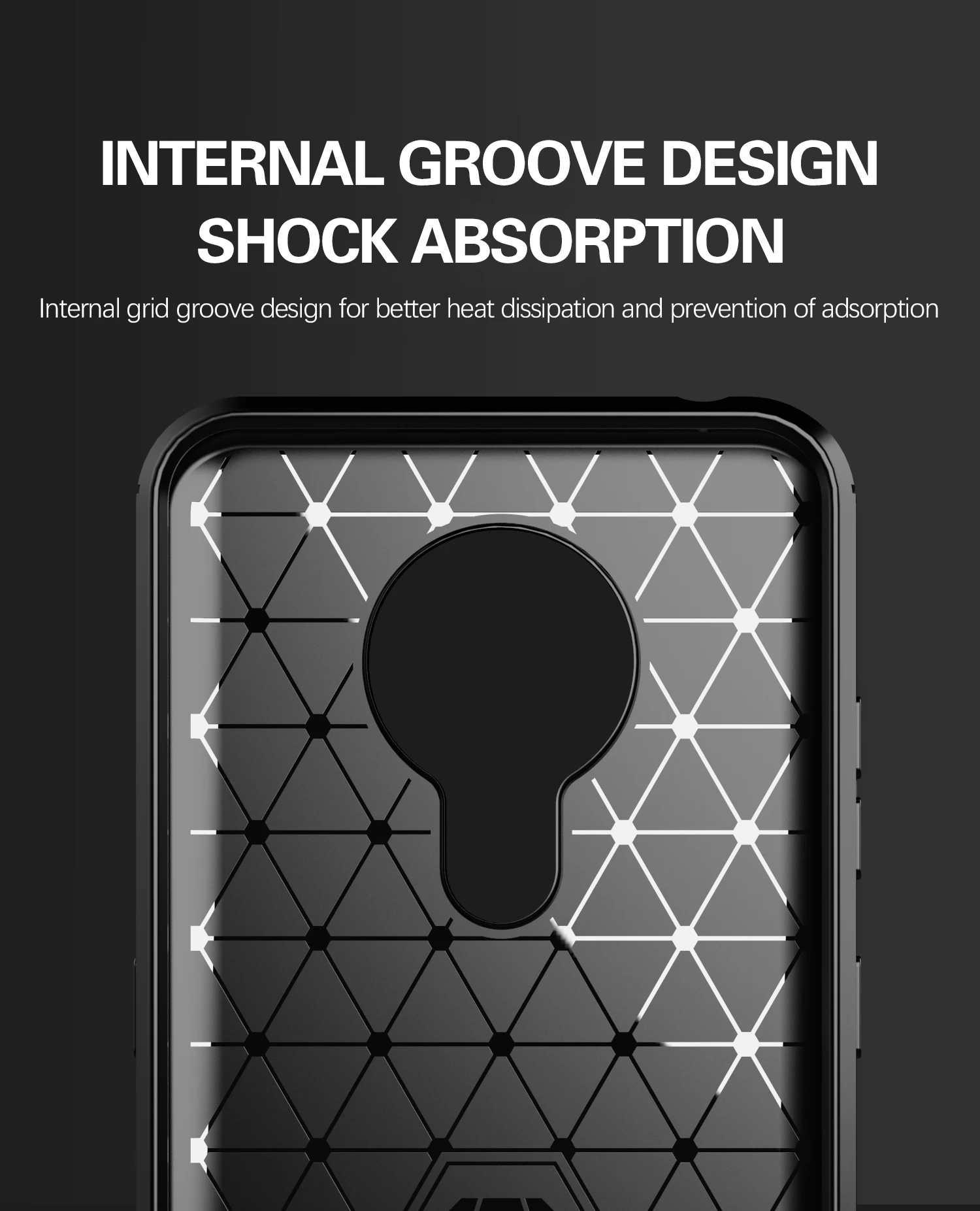 Whyes Silicone Case For Nokia 5.3 ShockProof Fitted Carbon Fiber TPU Phone Durable Cover 2.3 6.2 7.2 phone shell | Мобильные