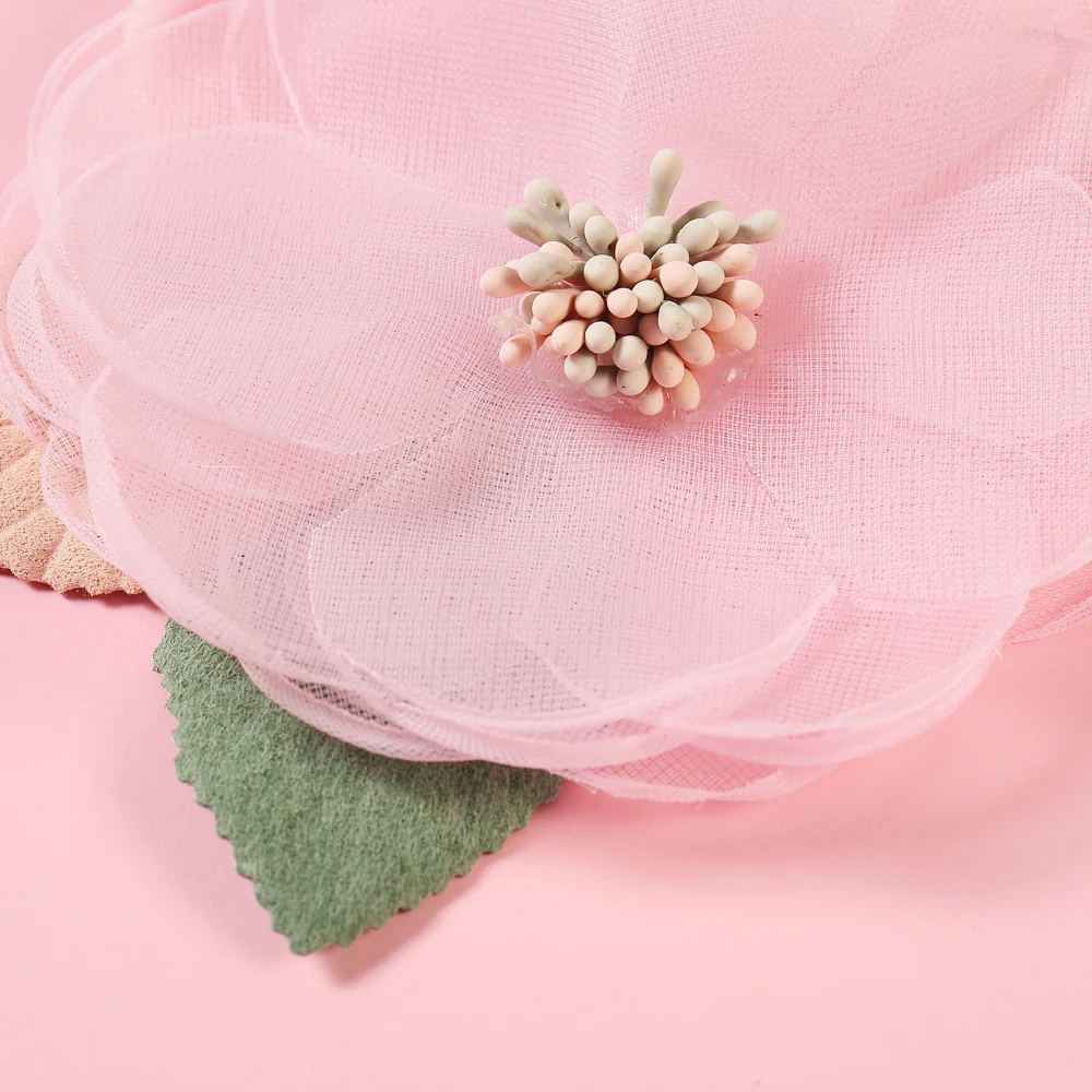 4pcs/lot Headwrap Baby Headbands Headwear Girls Hair Spring Flower with Leaf Head Band Infant Newborn Accessories | Детская одежда и