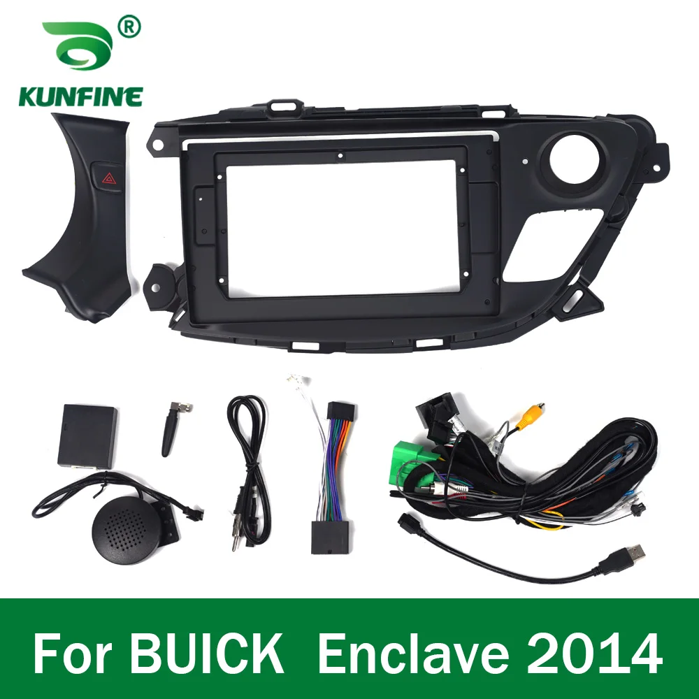 

Автомобильный GPS-навигатор, стерео для Buick ENVISION 2014-2018, радиоприемник, панель, рамка, подходит для 2Din, 10 дюймов, экран головного устройства
