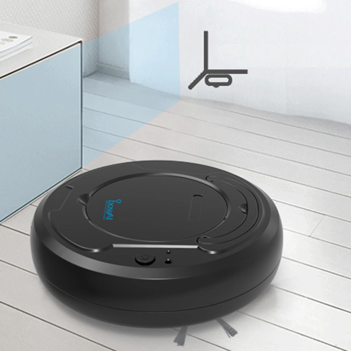 1800Pa умный робот пылесос Уборка Пыли шерсти домашних животных чистящие сухой