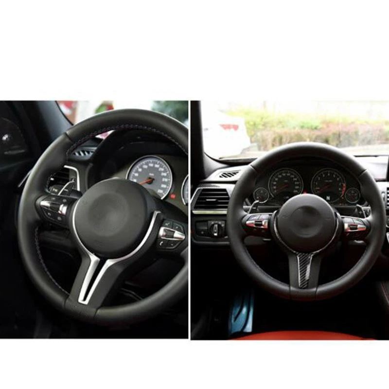 Карбон волокно Руль Накладка для BMW 1 3 4 5 6 серия F20 F22 F21 F30 F32 F33 F36 F06 F12 F13 X5 F15 X6 F16 M-Sport |