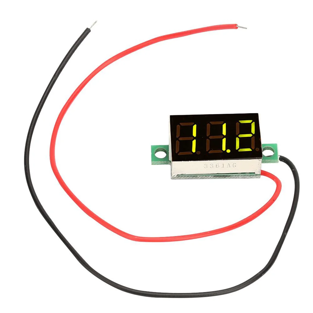 

5pcs DC2.7V-32V 0.36 Inch Mini LED Display Module Voltmeter Panel Voltage Tester Gauge for Motorcycle Car Tool Parts