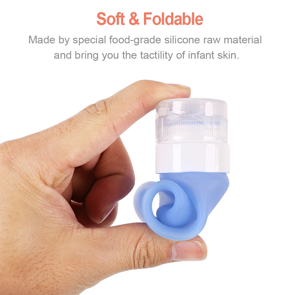 4 шт/7 шт Портативные силиконовые бутылки для путешествий контейнер жидкости