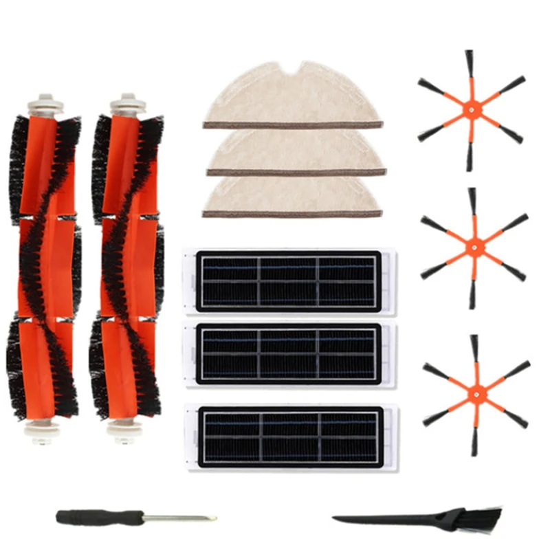 

Mop Main Brush Activated Carbon Filter Kit for Xiaomi Roborock S6 S5 MAX S50 S55 S60 S65 E25 E35 Robot Vacuum Cleaner