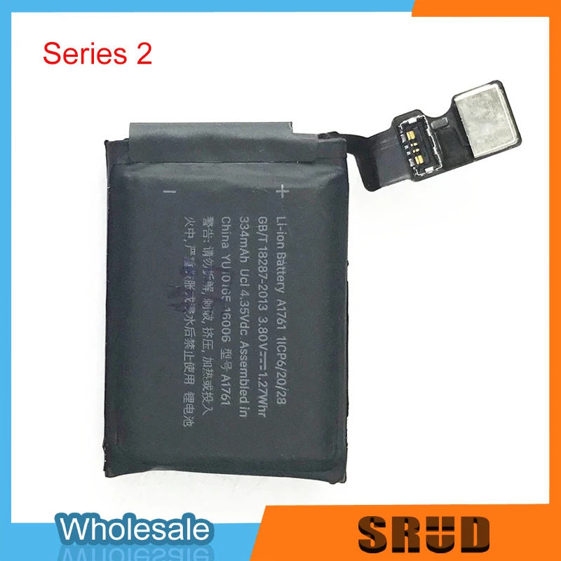 Аналогичная Оригинальная батарея для Apple watch Series 1 2 3 4 A1578 A1579 A1760 A1848 A1850 A1875 38 мм 42 LTE