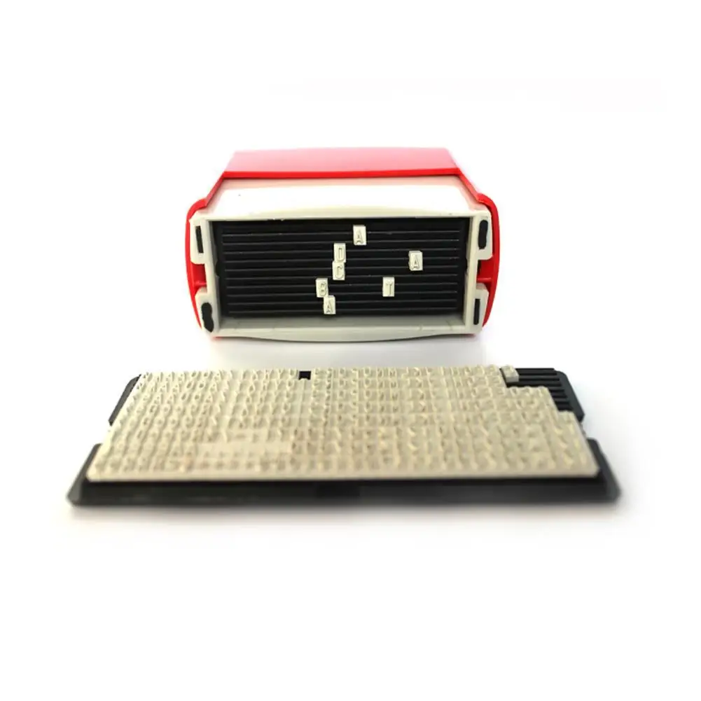 Набор для сборки слотов карт съемный карман с чернилами и монограммой игрушка